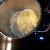 Mandelschaumsuppe mit Bratwürstchen ( auch für Vegetarier ) - Schritt 1