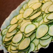 Zucchini Quiche - Schritt 1