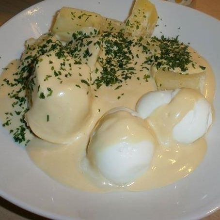 ORIGINALREZEPT für Eier in SENF-SAUCE mit weichen Pellkartoffeln! HAUSMANNSKOST wie von Mutti!