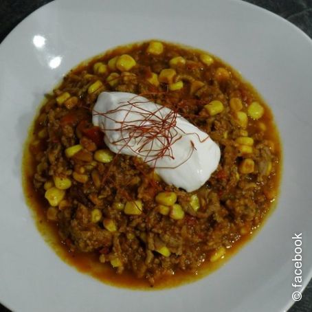 Chili con carne mit Rotwein