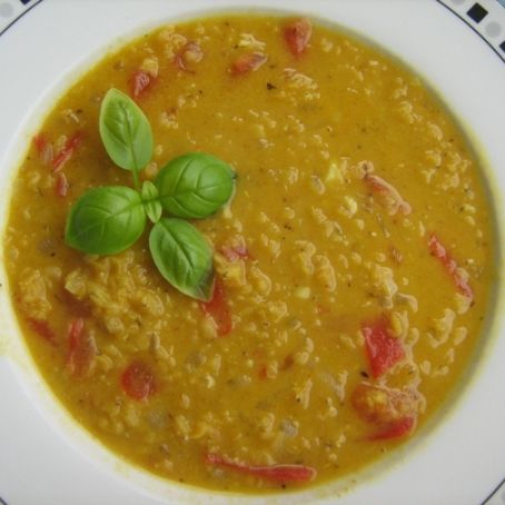 Rote Linsensuppe