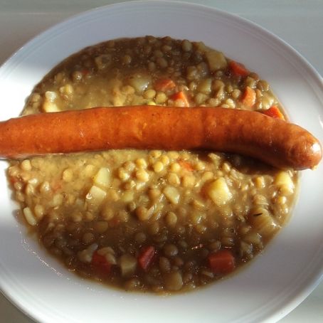 Linsensuppe