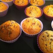 Muffins mit Schokolade 