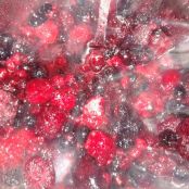Beerenmix Quark-Sahnecreme für Torten - Schritt 1