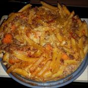 Mittagessen mal anders mit Denis und Anja - Bolognesetorte mit Penne