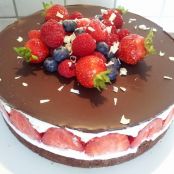 Erdbeer Mascarpone Torte