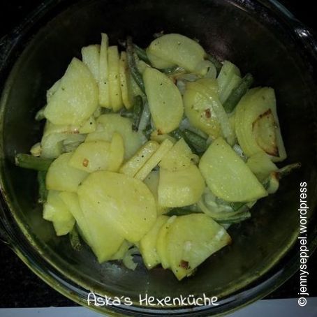 Ofenkartoffeln mit Rosmarin-Knoblauchöl