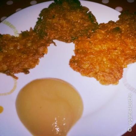 Kartoffel-Möhren-Puffer - natürlich ohne Ei