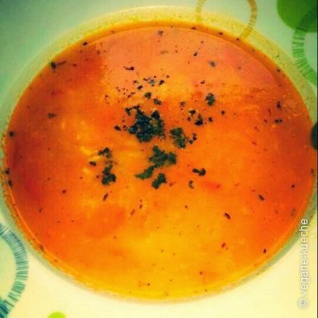 Tomatensuppe mit Reis