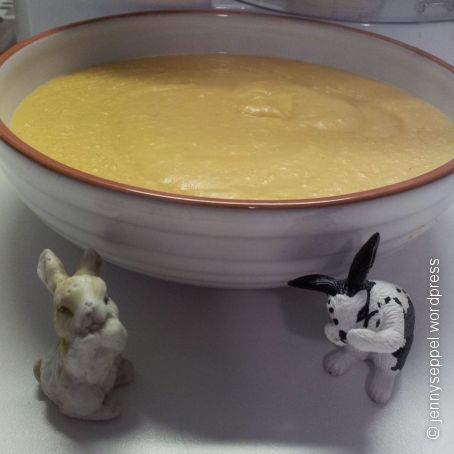 Kartoffel-Zwiebel-Suppe mit Apfel