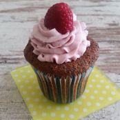 Mohn-Himbeer-Cupcakes