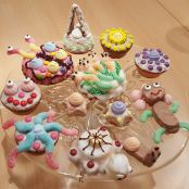 kunterbunte Cupcakes