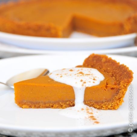 Pumpkin Pie glutenfrei, vegan & fructosearm