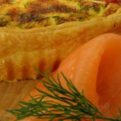 Lauch-Lachs-Tarte