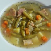 Grüne Bohnensuppe