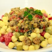 Bunte Gnocchetti mit Sommer-Sauce