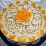 Karotten - Orangencreme - Torte