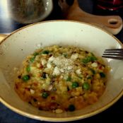 Risotto con Funghi e Piselli - Schritt 3