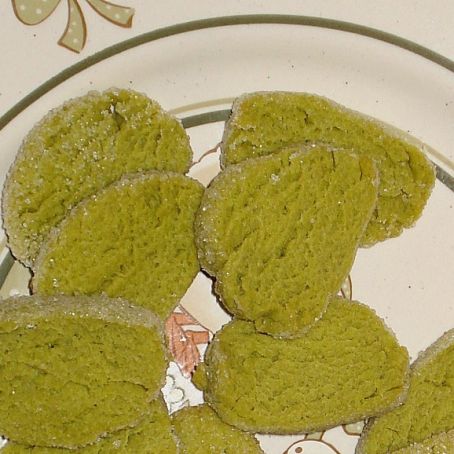 Matcha-Kekse
