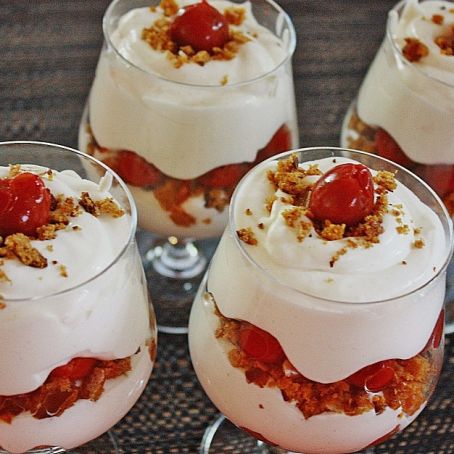 Lebkuchen - Kirsch - Dessert