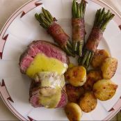 Chateaubriand mit Speckbohnen, Macaire - Kartoffeln und Sauce Béarnaise - Schritt 4