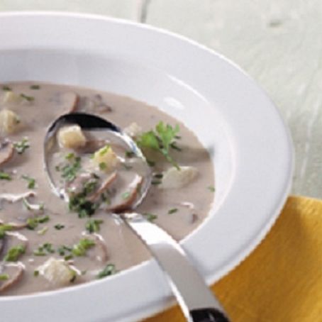 Champignon-Kartoffel-Suppe