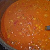 Hackfleisch-Mais-Suppe