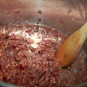 Rotwein Risotto - Schritt 1