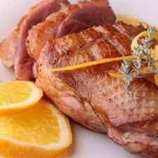 Ente mit Orangensauce