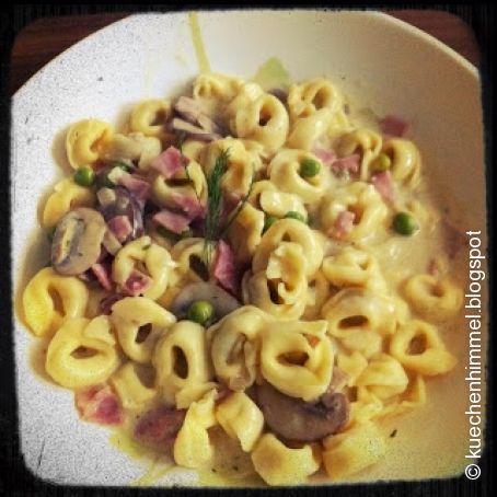 Tortellini in Schinken-Sahne-Soße