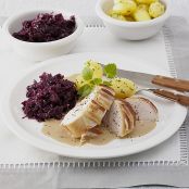 Gefüllte Weihnachts - Pute