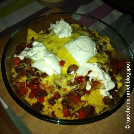 Überbackene Nachos