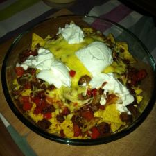 Überbackene Nachos