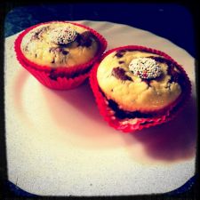 Double Chocolate Cheese Cake Muffins (Starbucks)