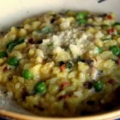 Risotto con Funghi e Piselli - Schritt 2