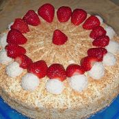 Erdbeer - Raffaello - Torte