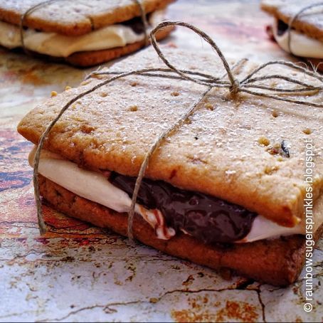 Chai Tea S'Mores mit Ingwerschokolade