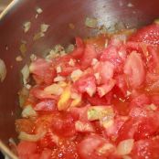 Tomatensuppe mit Mozzarella - Schritt 1