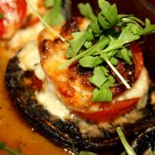 Portobello Caprese - Schritt 2