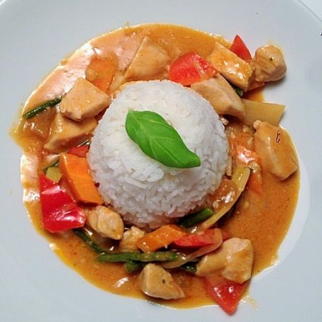 Thai Curry Erdnuss - Kokos - Hühnchen