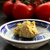 Crostini con Pesto di Pomodore e Olive verde - Schritt 2
