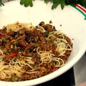 Spaghettini mit Knuspersauce