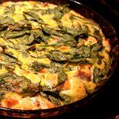 Spinat und Lachs Frittata - Schritt 3