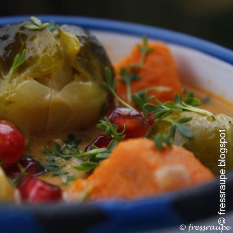 Rosenkohl-Süßkartoffel-Curry