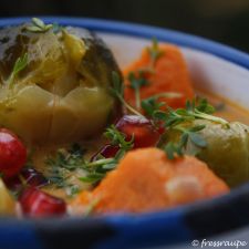 Rosenkohl-Süßkartoffel-Curry