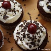 Schwarzwälder-Kirsch-Cupcakes - Schritt 1
