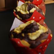 Schoko-Käsekuchen-Muffins - Schritt 1