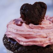 Himbeer-Schoko-Cupcakes - Schritt 3