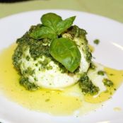 Mozzarella mit Pesto