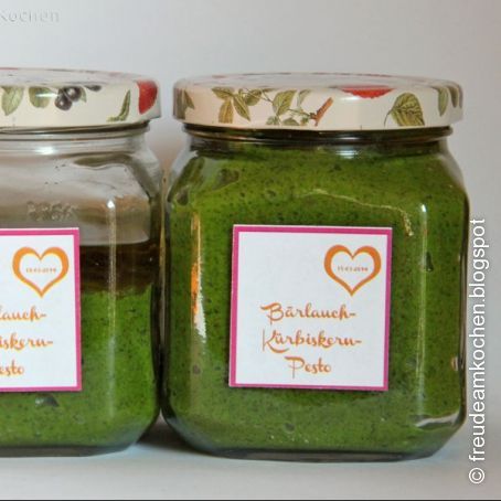 Bärlauch Kürbiskern Pesto #vegan